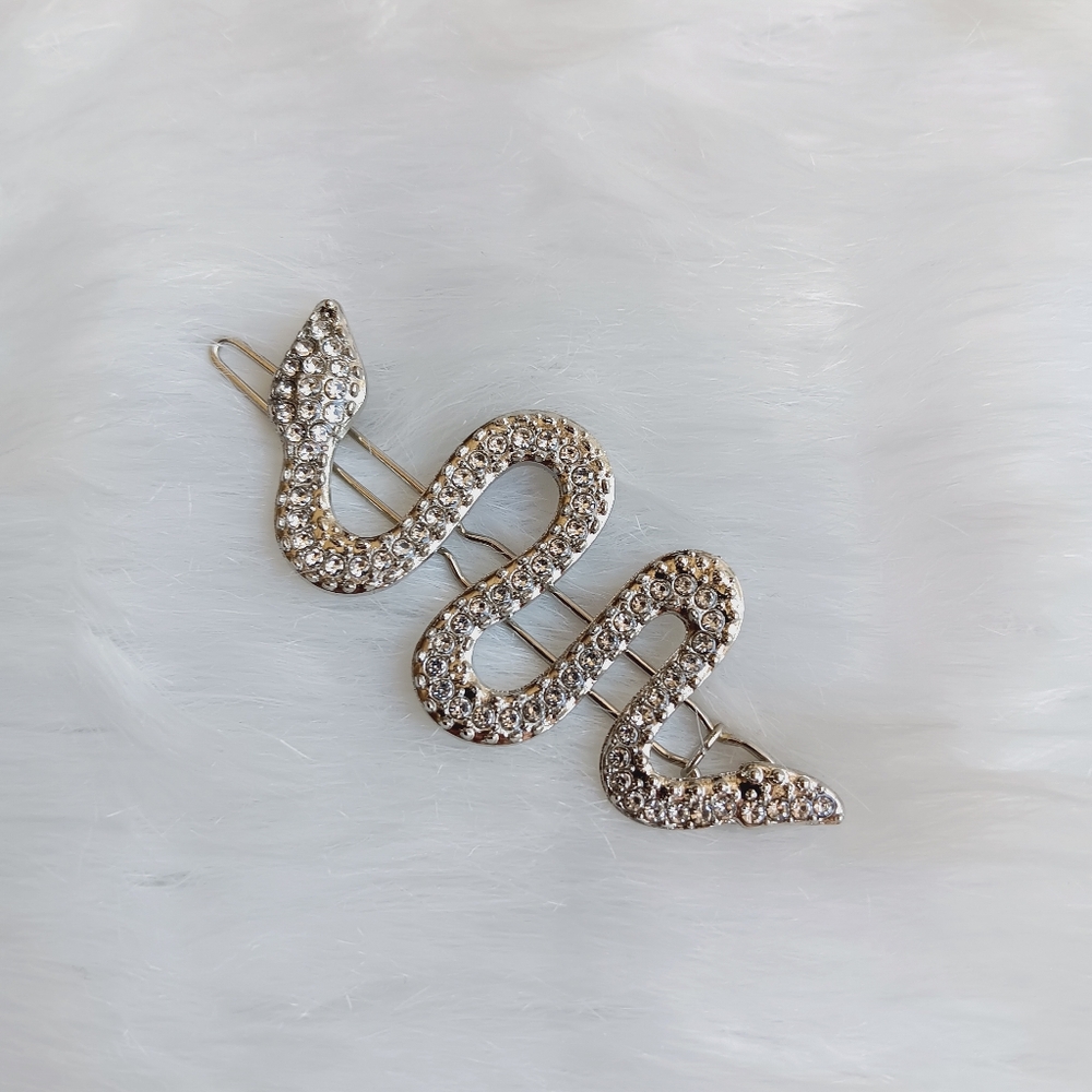 Snake Bling Hair Clip - Picture 13 of 13